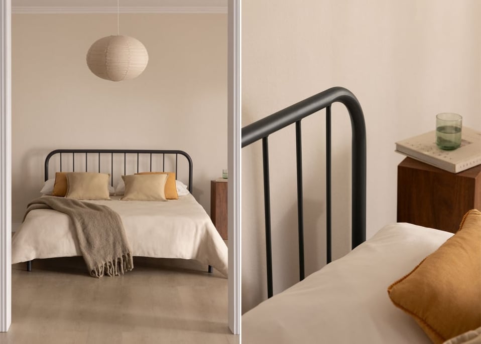 Asteri iron bed