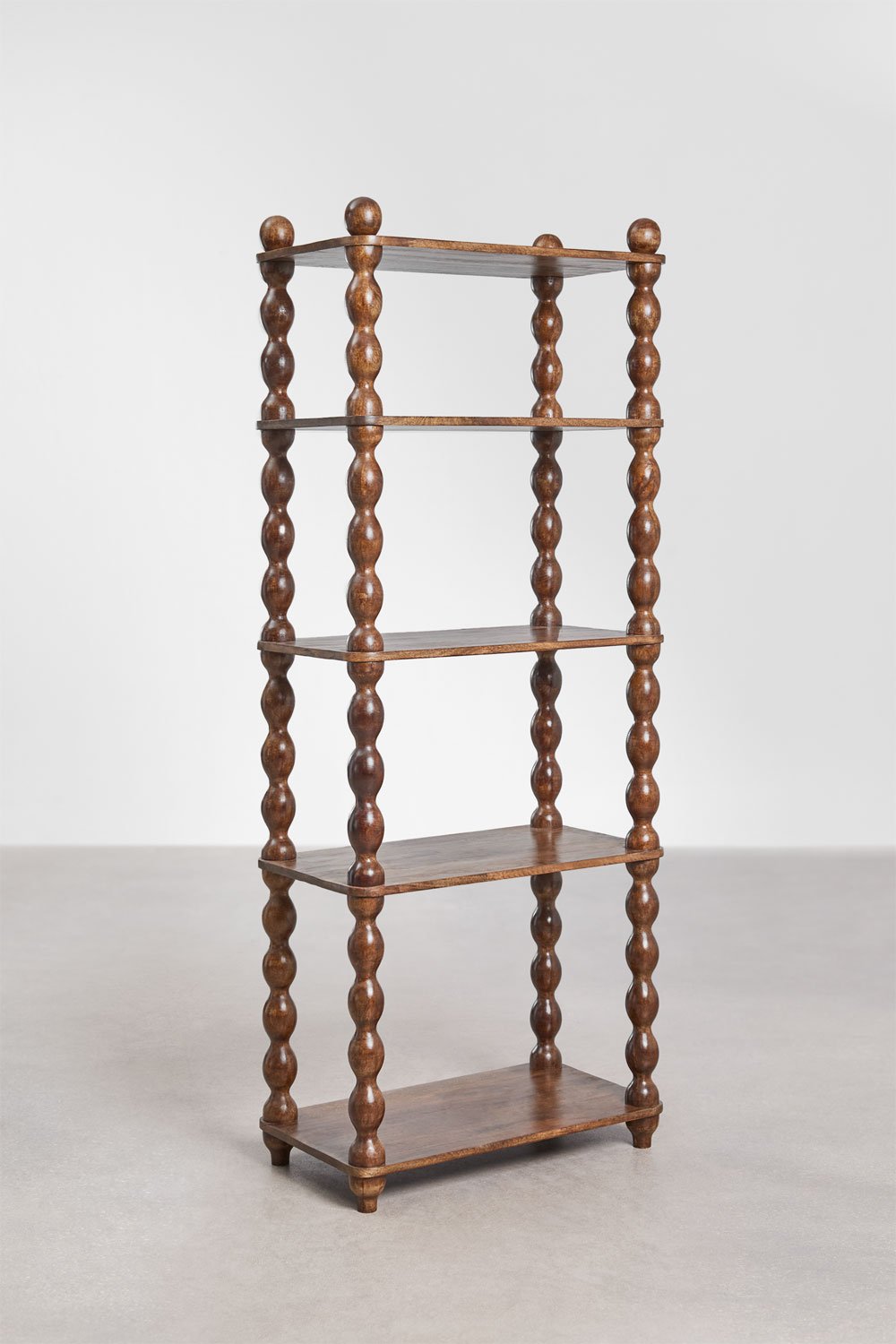 Shelf ↑180 cm in Tessaia mango wood, gallery image 1