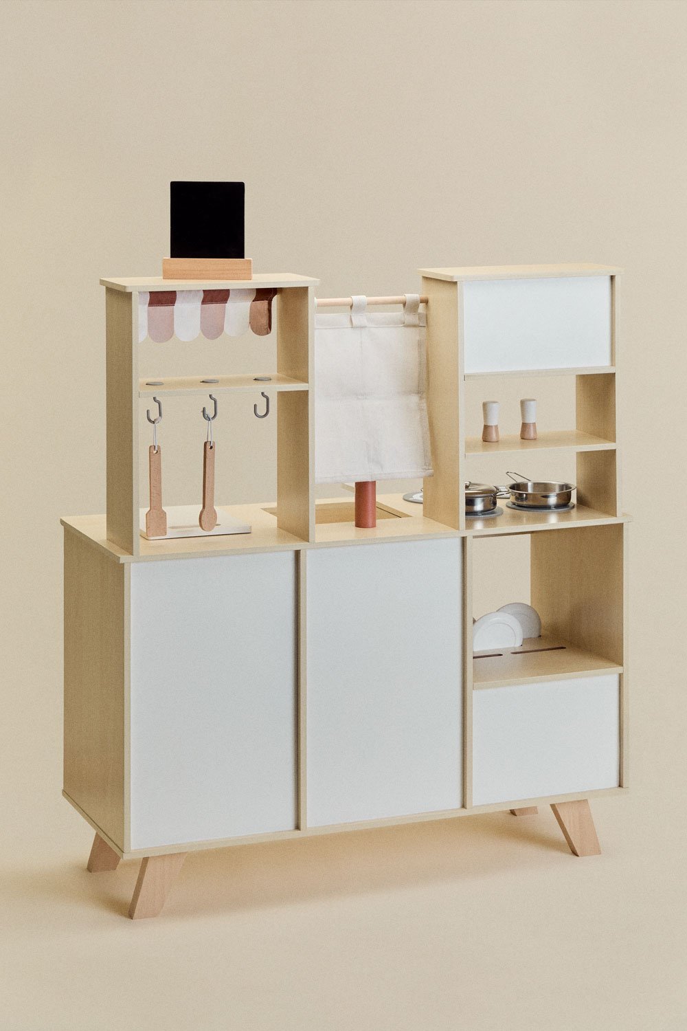 Nannar Kids wooden play kitchen, gallery image 4