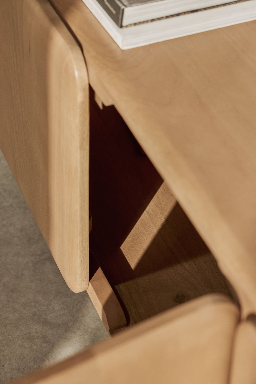 Miller mango wood TV cabinet, gallery image 2