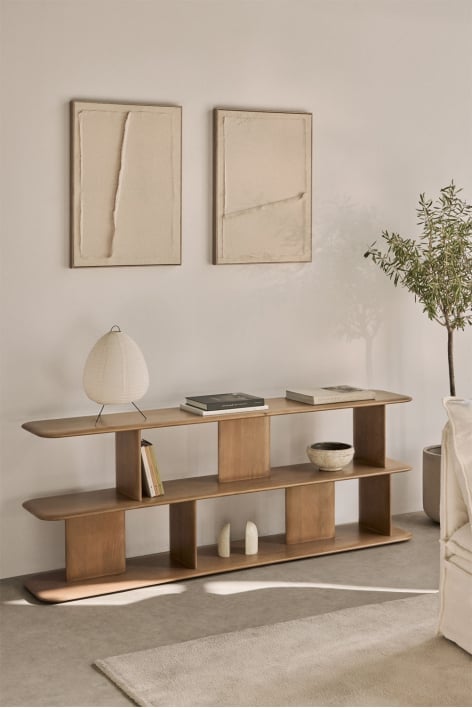 Miller mango wood shelf