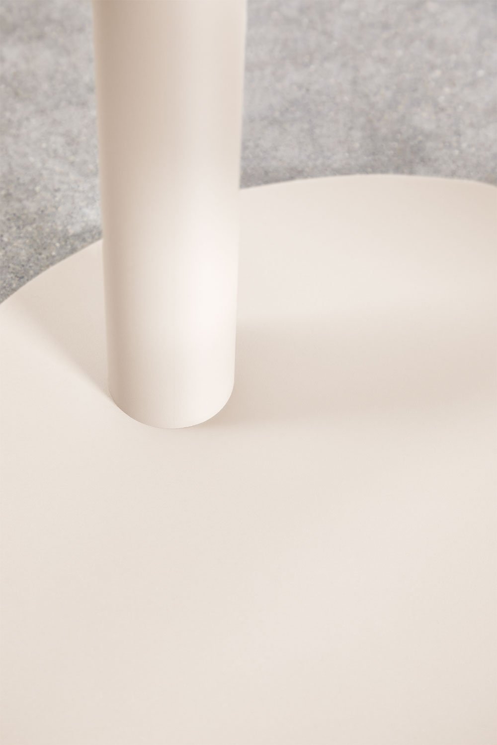 Yannik round side table Ø40 cm in stainless steel, gallery image 4