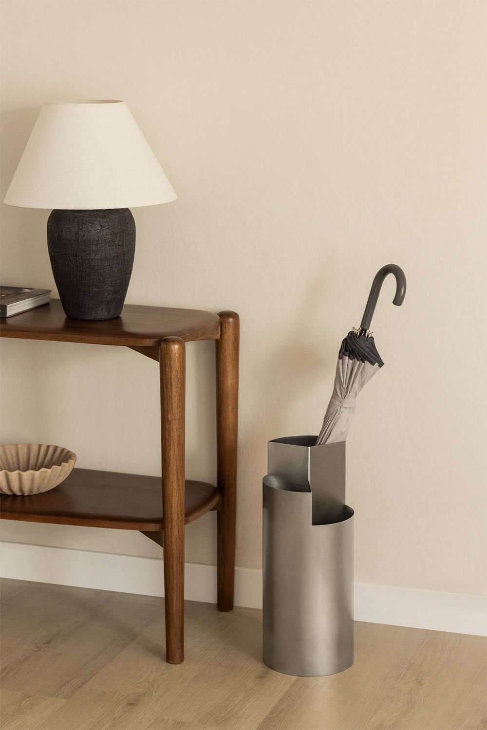 Giovanni steel umbrella stand, gallery image 1