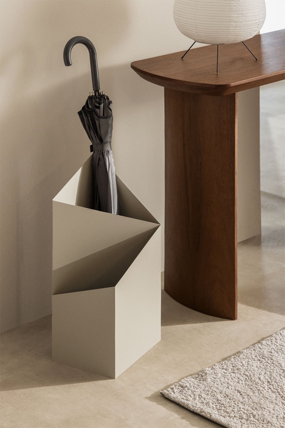 Zlatni stainless steel umbrella stand, gallery image 1