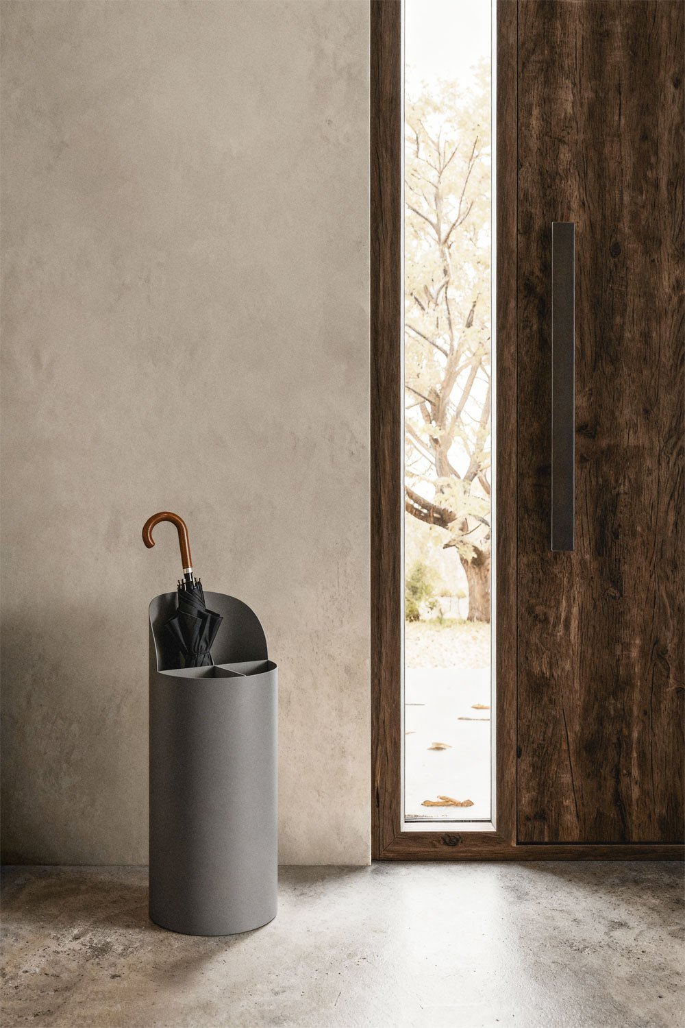 Maurizio steel umbrella stand, gallery image 1