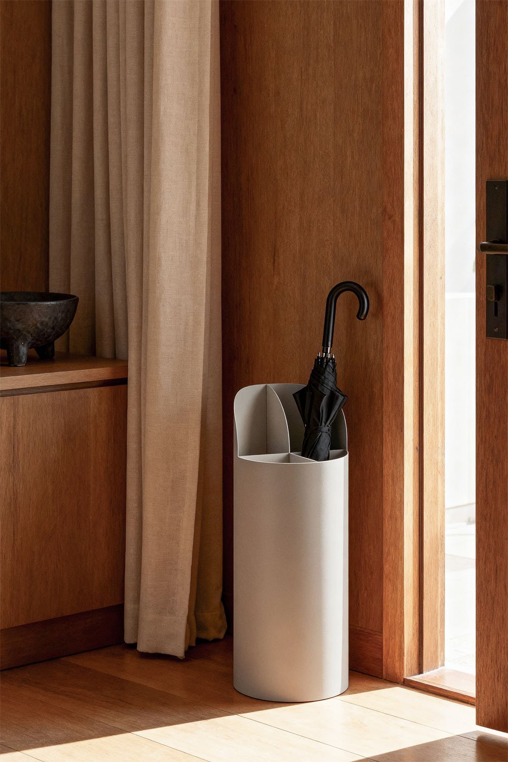 Maurizio steel umbrella stand, gallery image 1