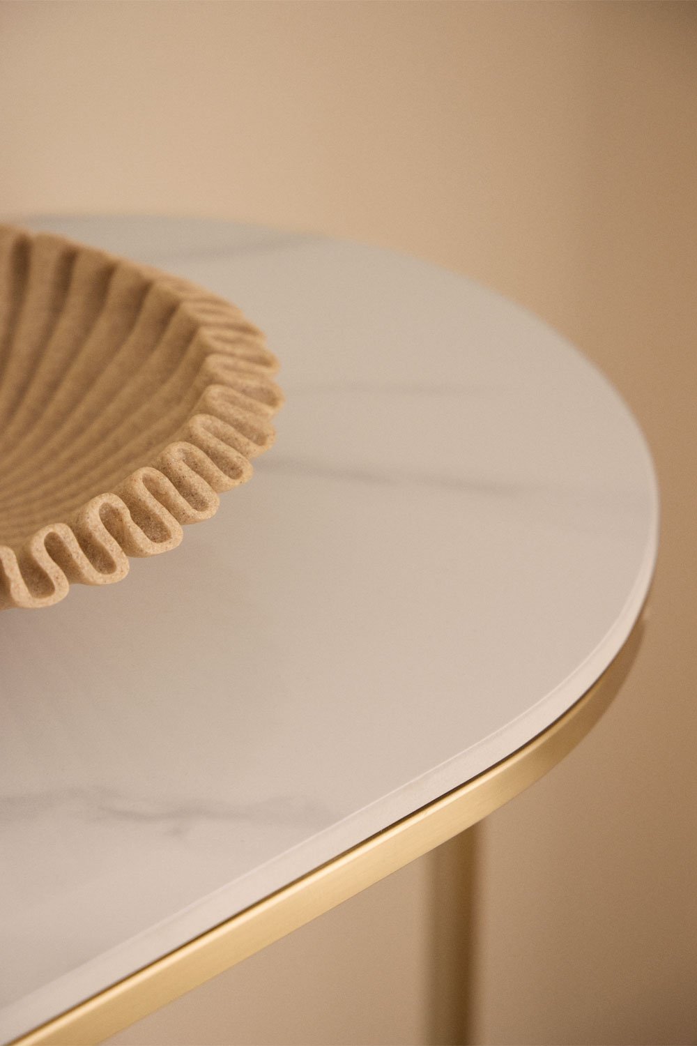 Dominik steel entryway console, gallery image 2