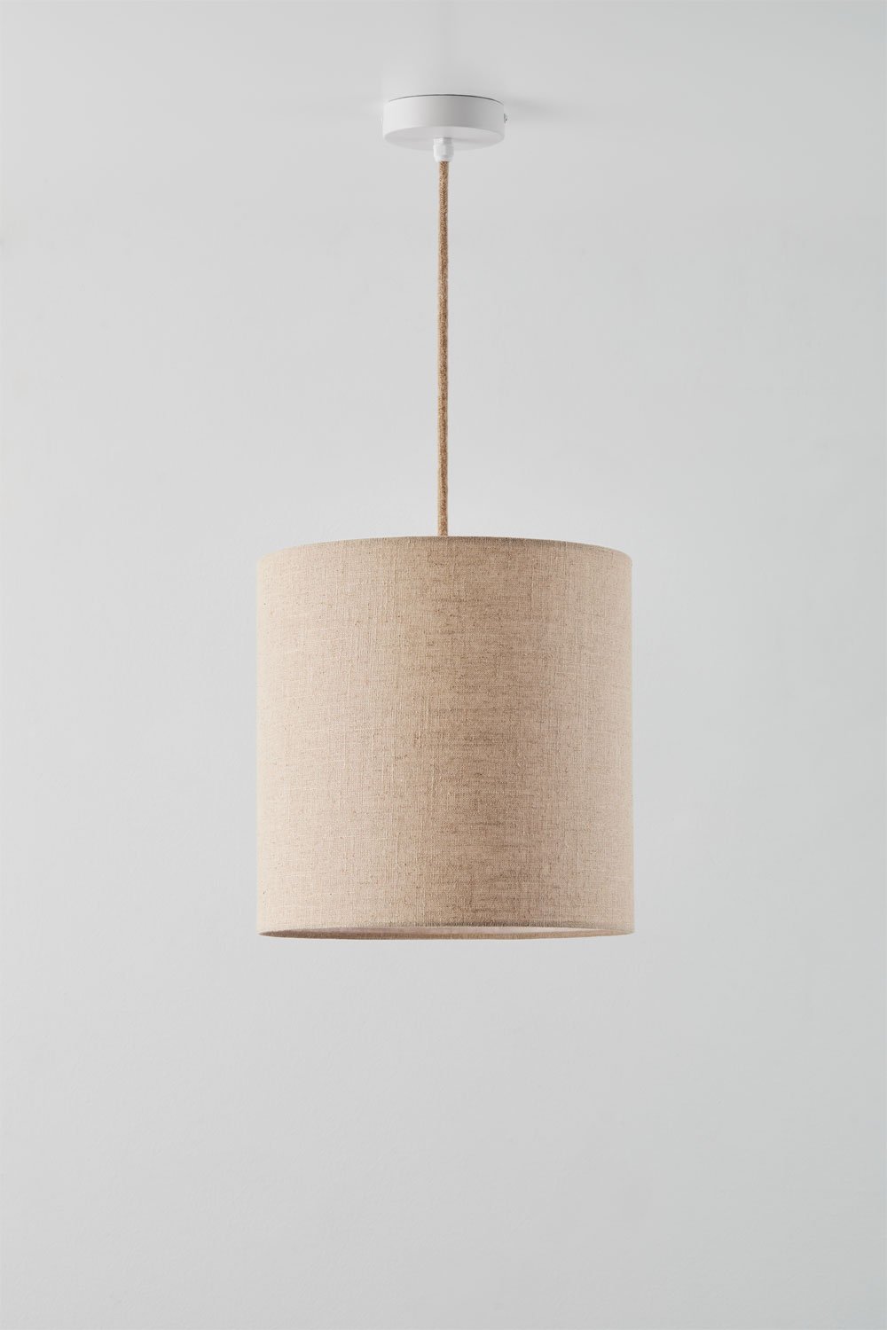 Arlina fabric pendant ceiling lamp, gallery image 1
