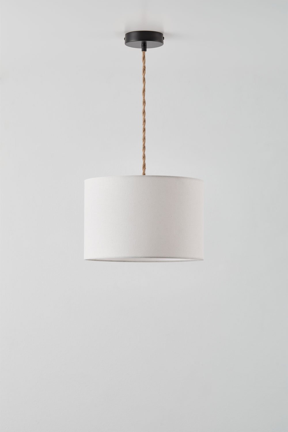Arlina fabric pendant ceiling lamp, gallery image 1