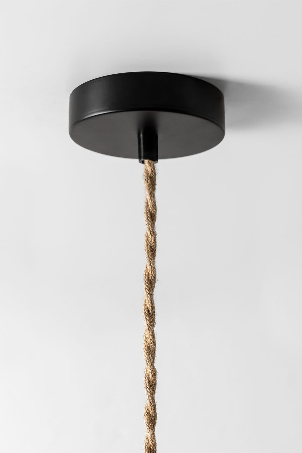Arlina fabric pendant ceiling lamp, gallery image 4