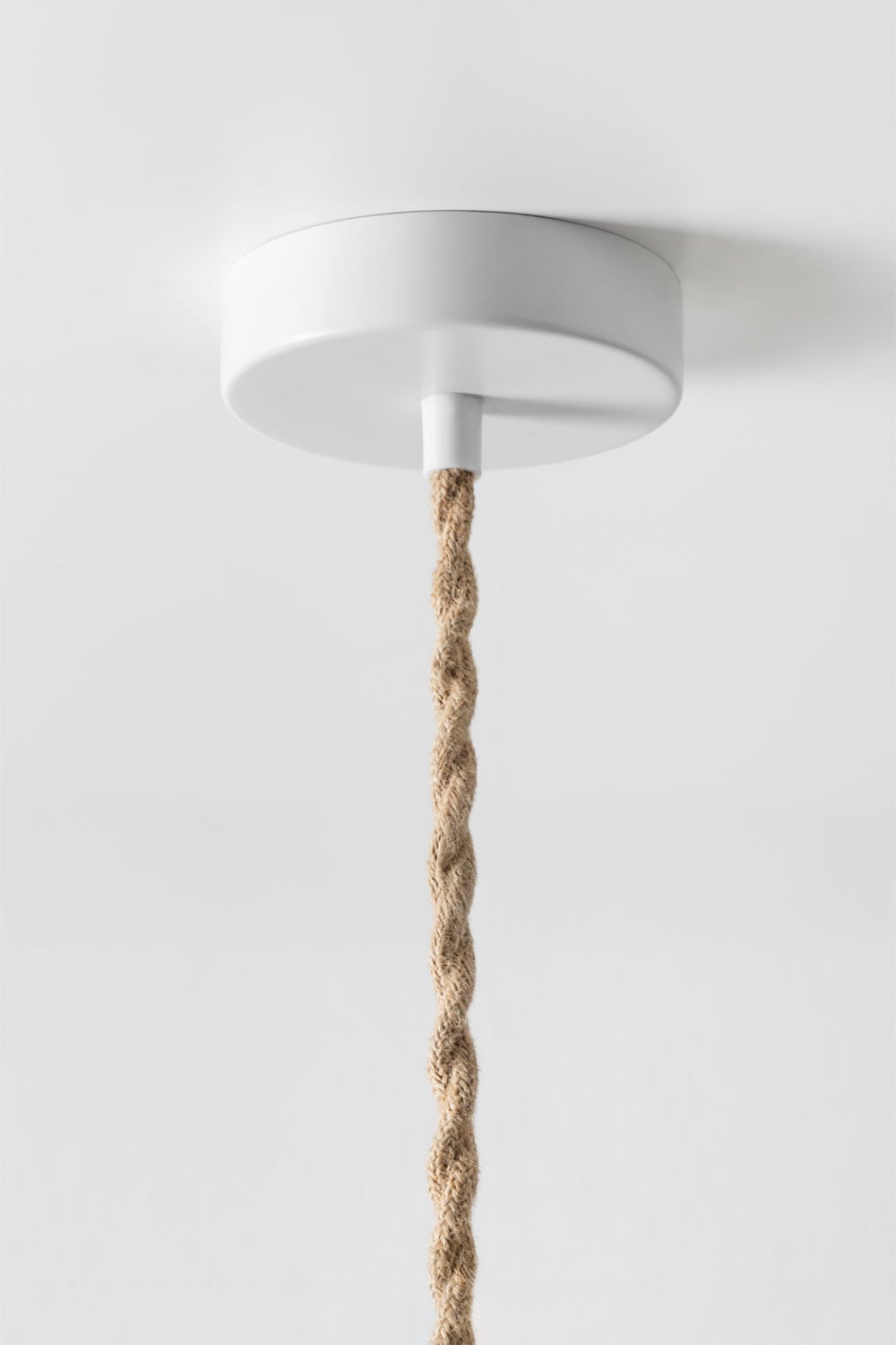 Arlina fabric pendant ceiling lamp, gallery image 4