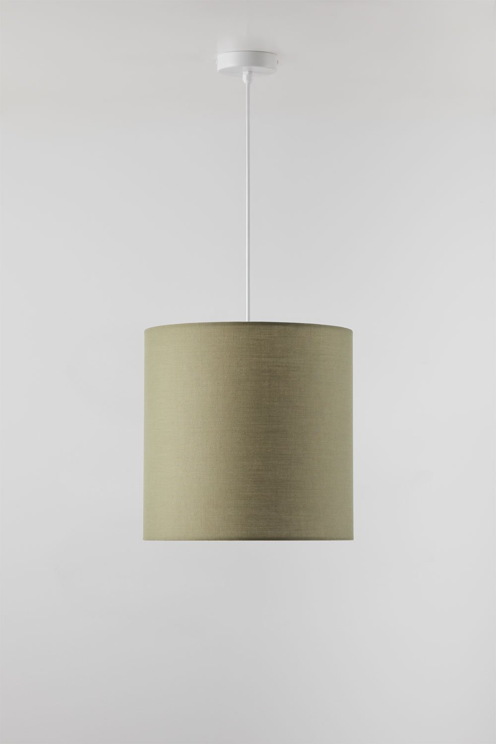 Arlina fabric pendant ceiling lamp, gallery image 1