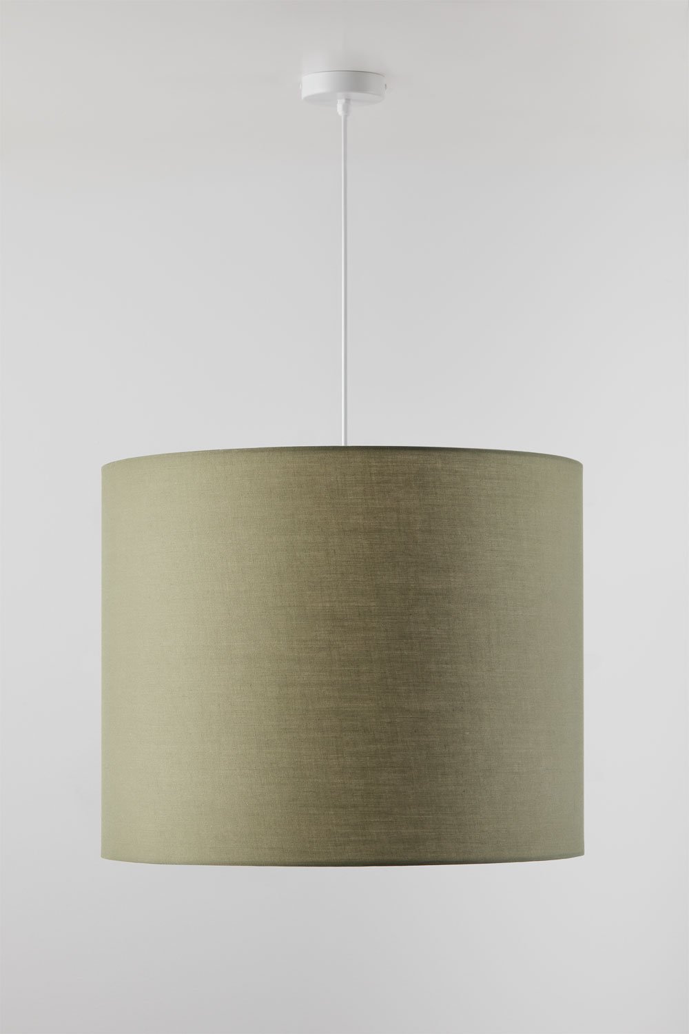 Arlina fabric pendant ceiling lamp, gallery image 1