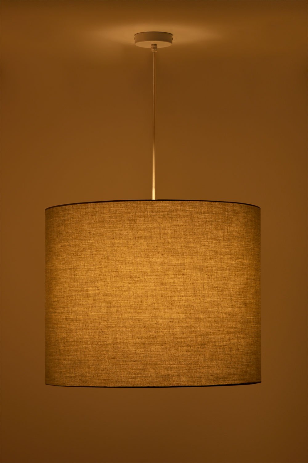 Arlina fabric pendant ceiling lamp, gallery image 2