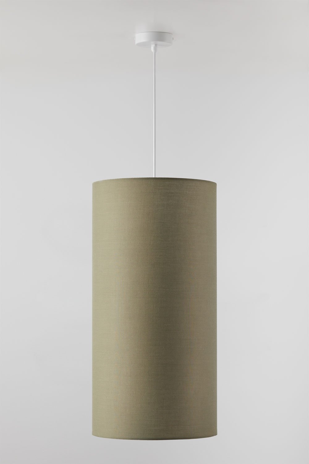 Arlina fabric pendant ceiling lamp, gallery image 1