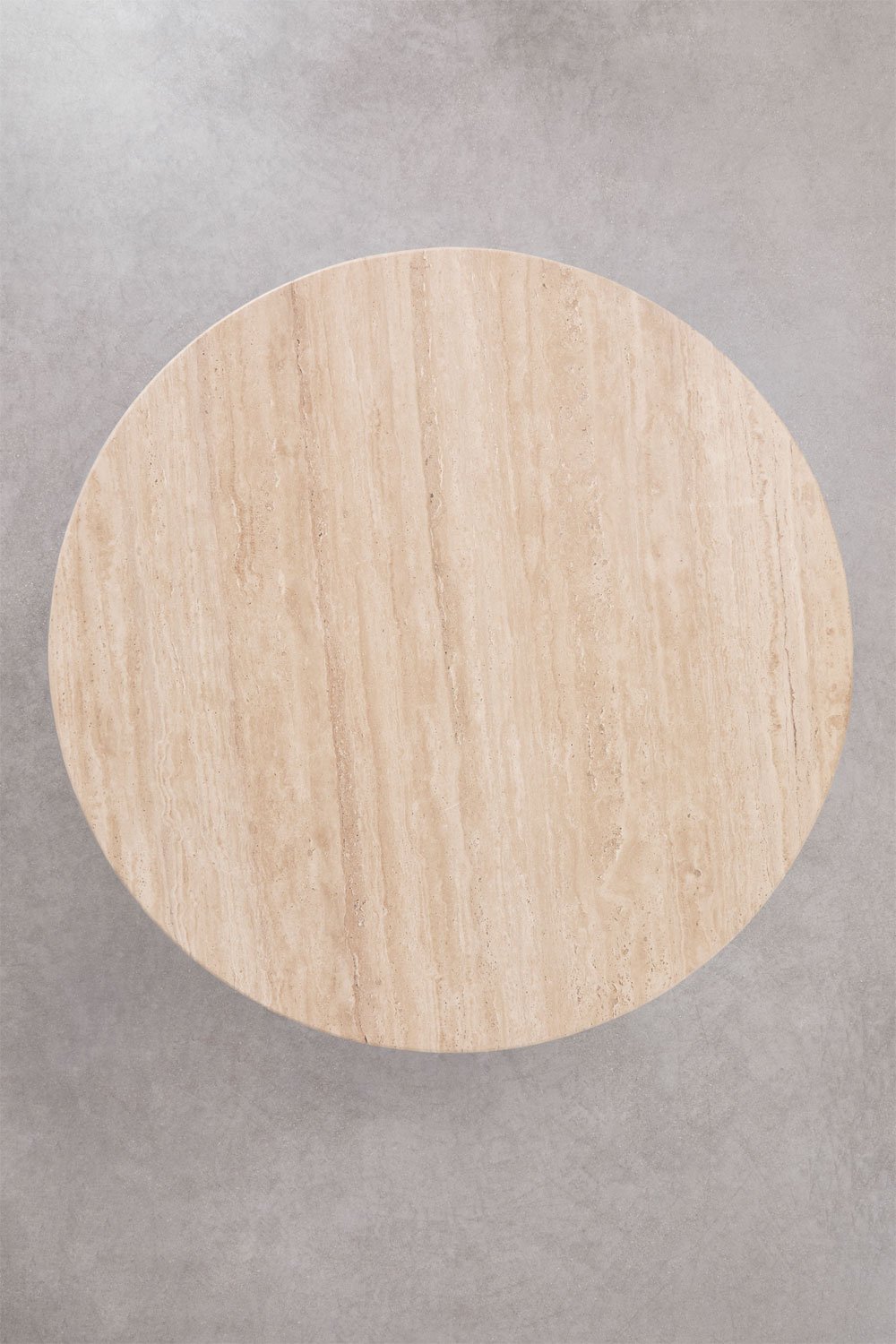 Baelor round dining table Ø120 cm in stainless steel, gallery image 7