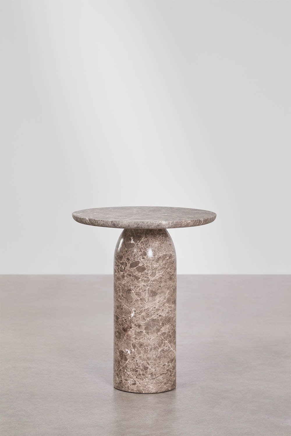 Round Ø45 cm Layana cement garden side table, gallery image 1