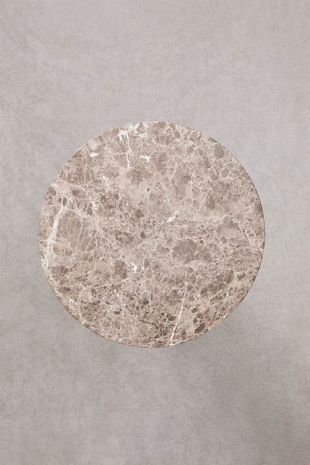 Layana round bedside table Ø45 cm in cement, gallery image 5