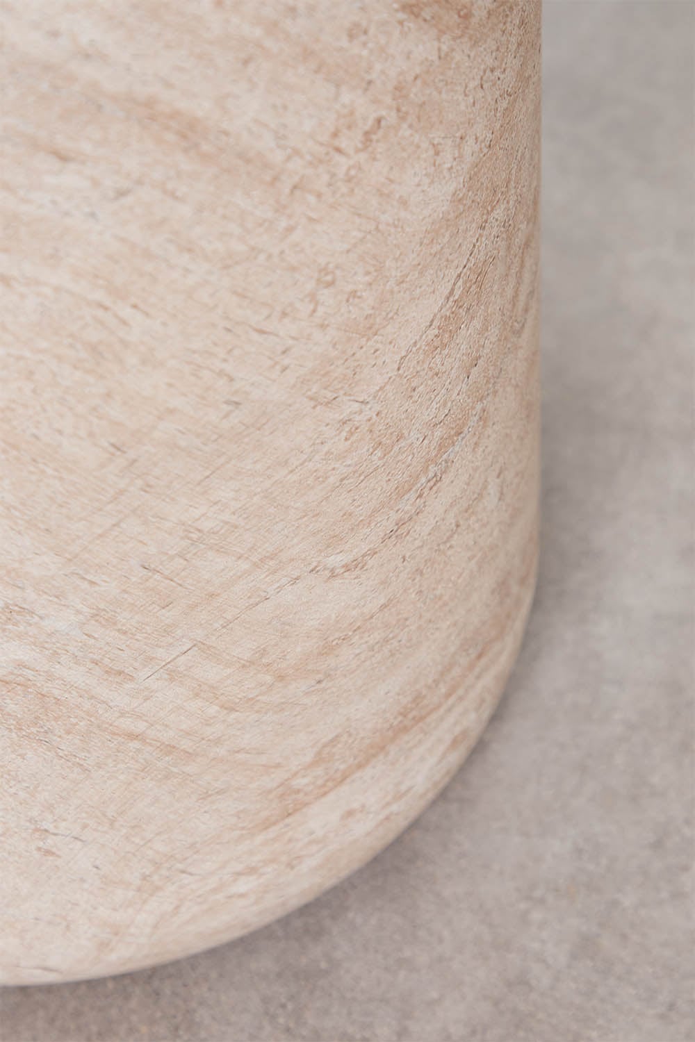 Set of 2 Ø35 cm cement Fonelas bedside tables, gallery image 5