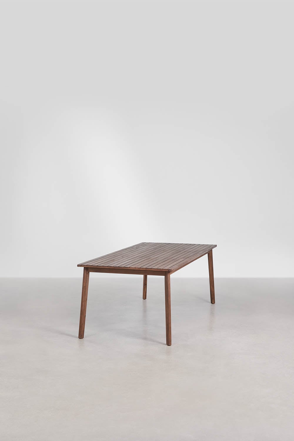 Rectangular garden table in acacia wood Kaela, gallery image 4
