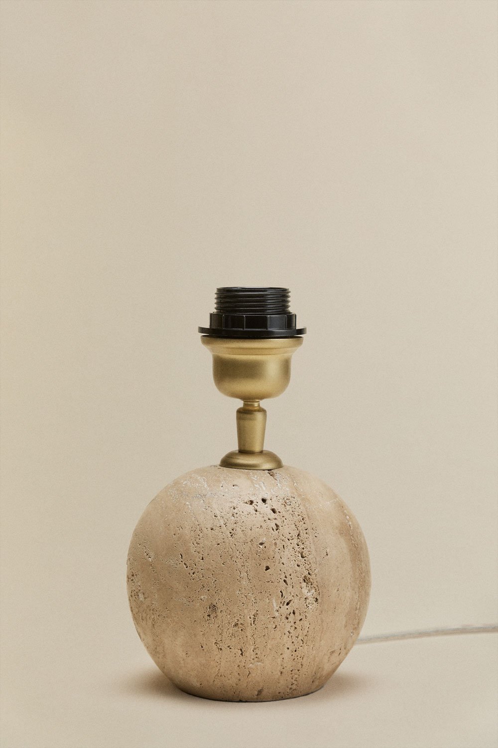 Marvexi natural stone table lamp base, gallery image 3