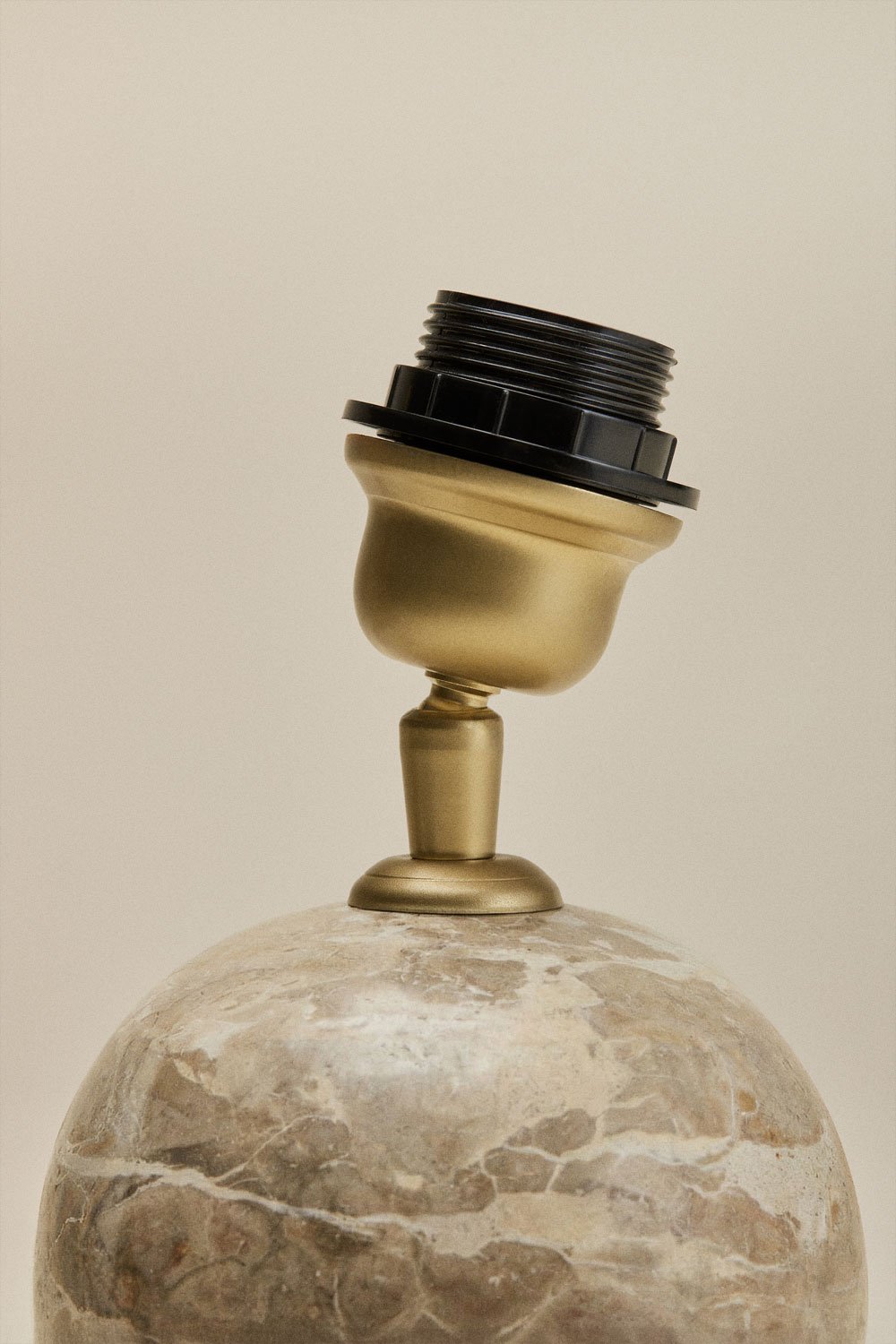Marvexi natural stone table lamp base, gallery image 4