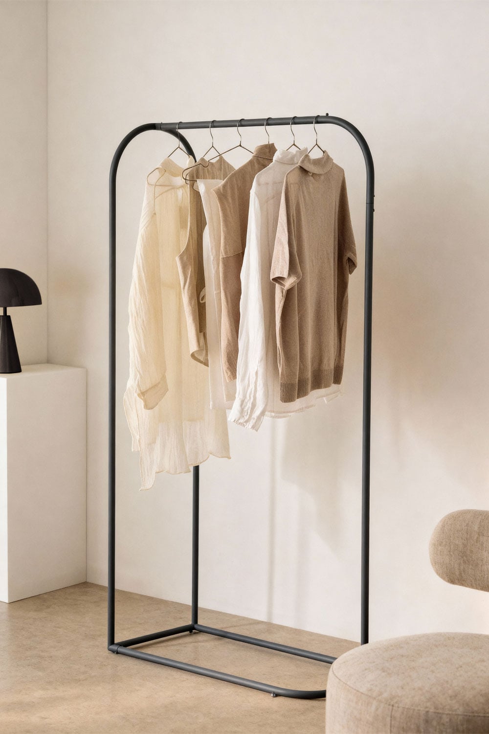 Danara steel coat rack, gallery image 1