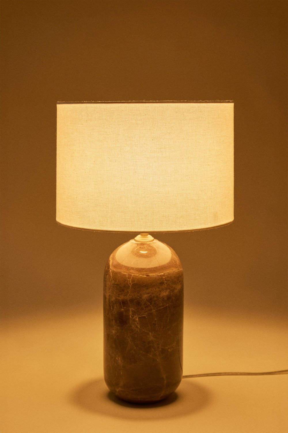 Yalvira natural stone table lamp, gallery image 4