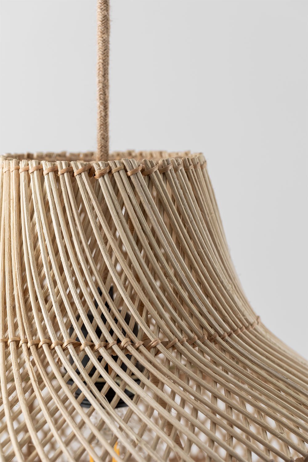 Magali rattan pendant ceiling lamp, gallery image 4