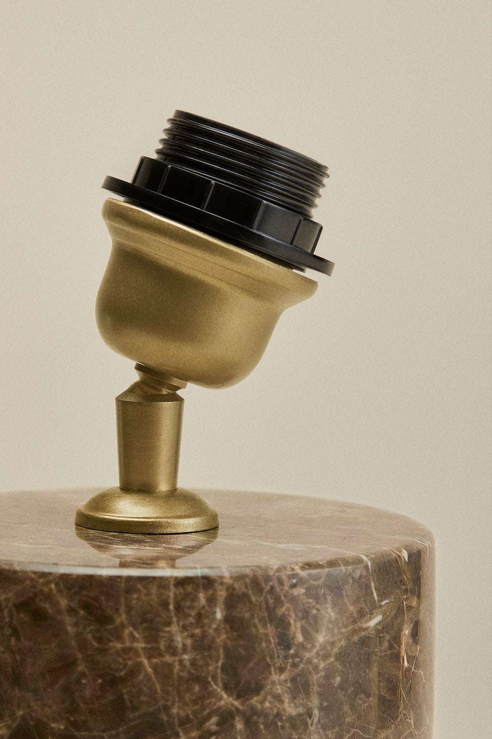 Orlena natural stone table lamp base, gallery image 4