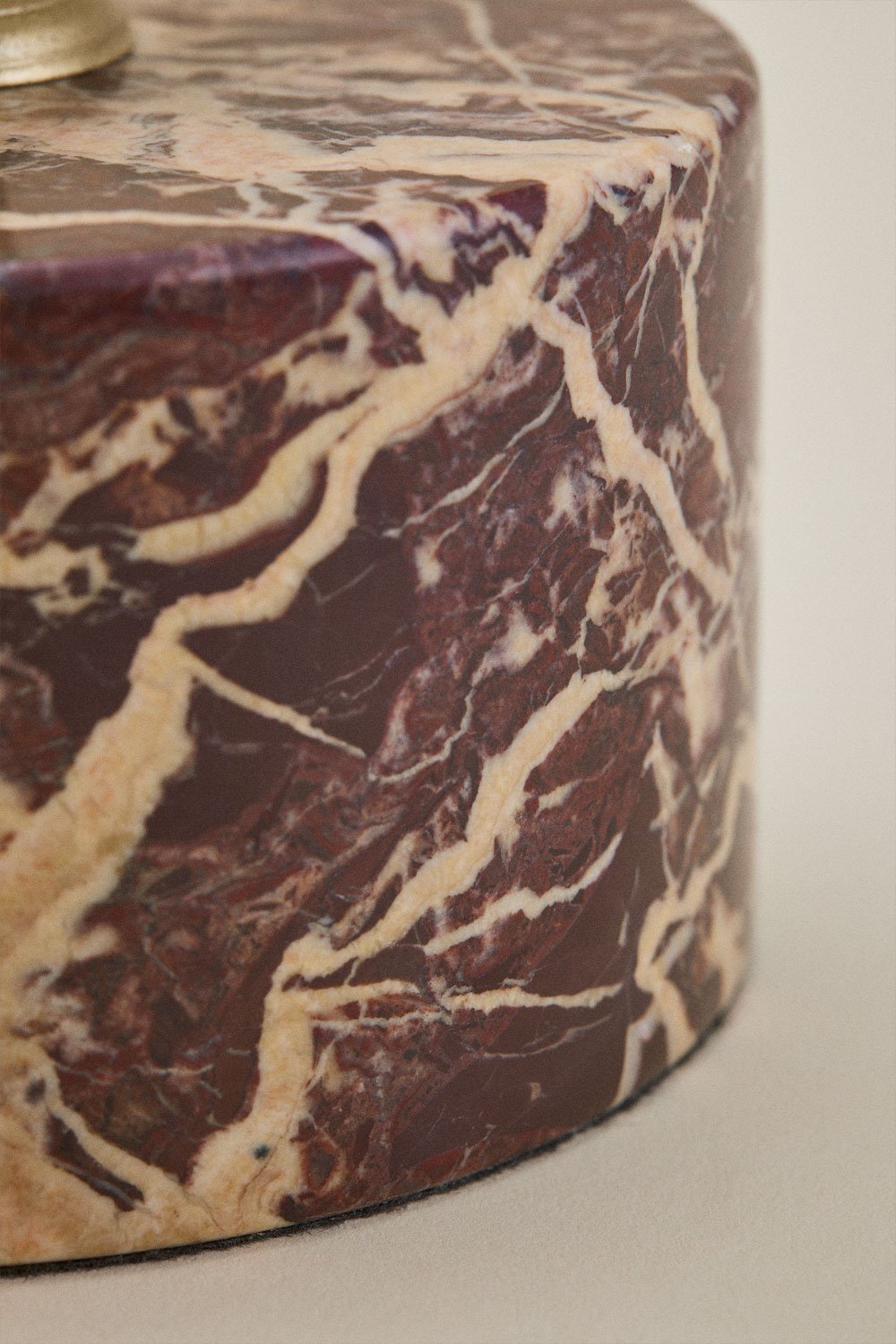 Orlena natural stone table lamp base, gallery image 5