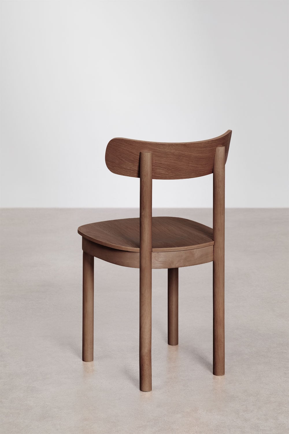 Pack of 4 Taleri wooden dining chairs, gallery image 5