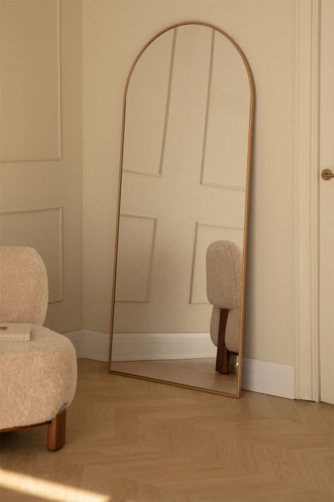 Belm metal wall mirror