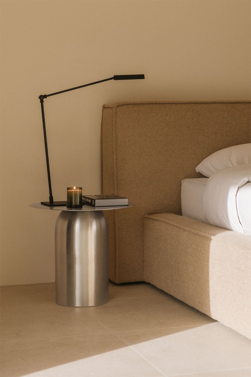 Alliser round bedside table Ø40 cm, gallery image 1