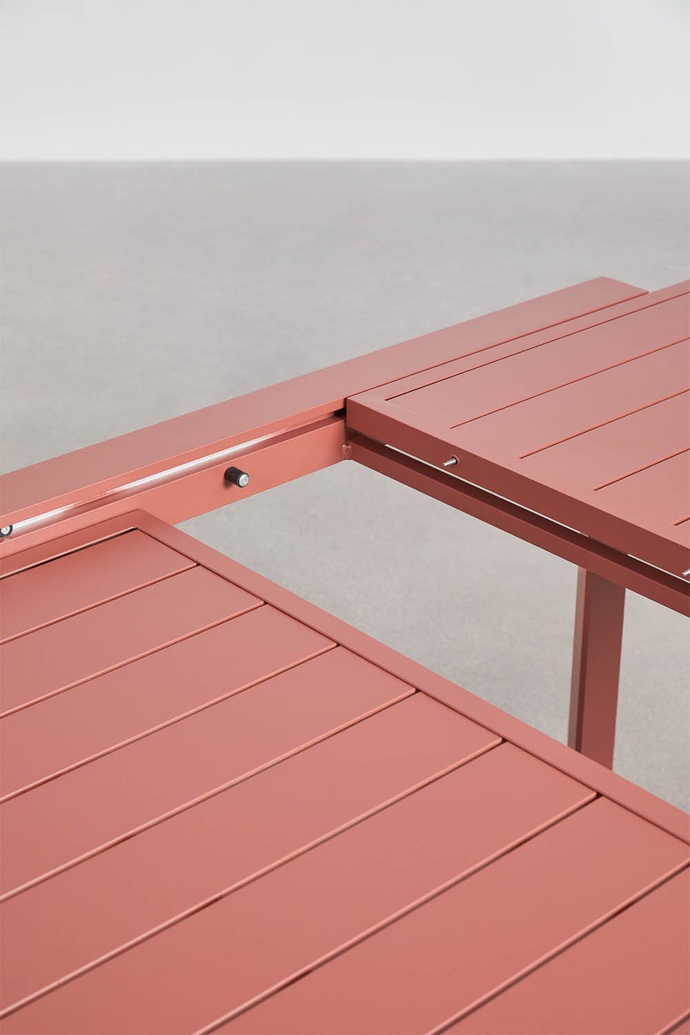 Rectangular garden table 180-240x100 cm extendable in Starmi aluminum, gallery image 6