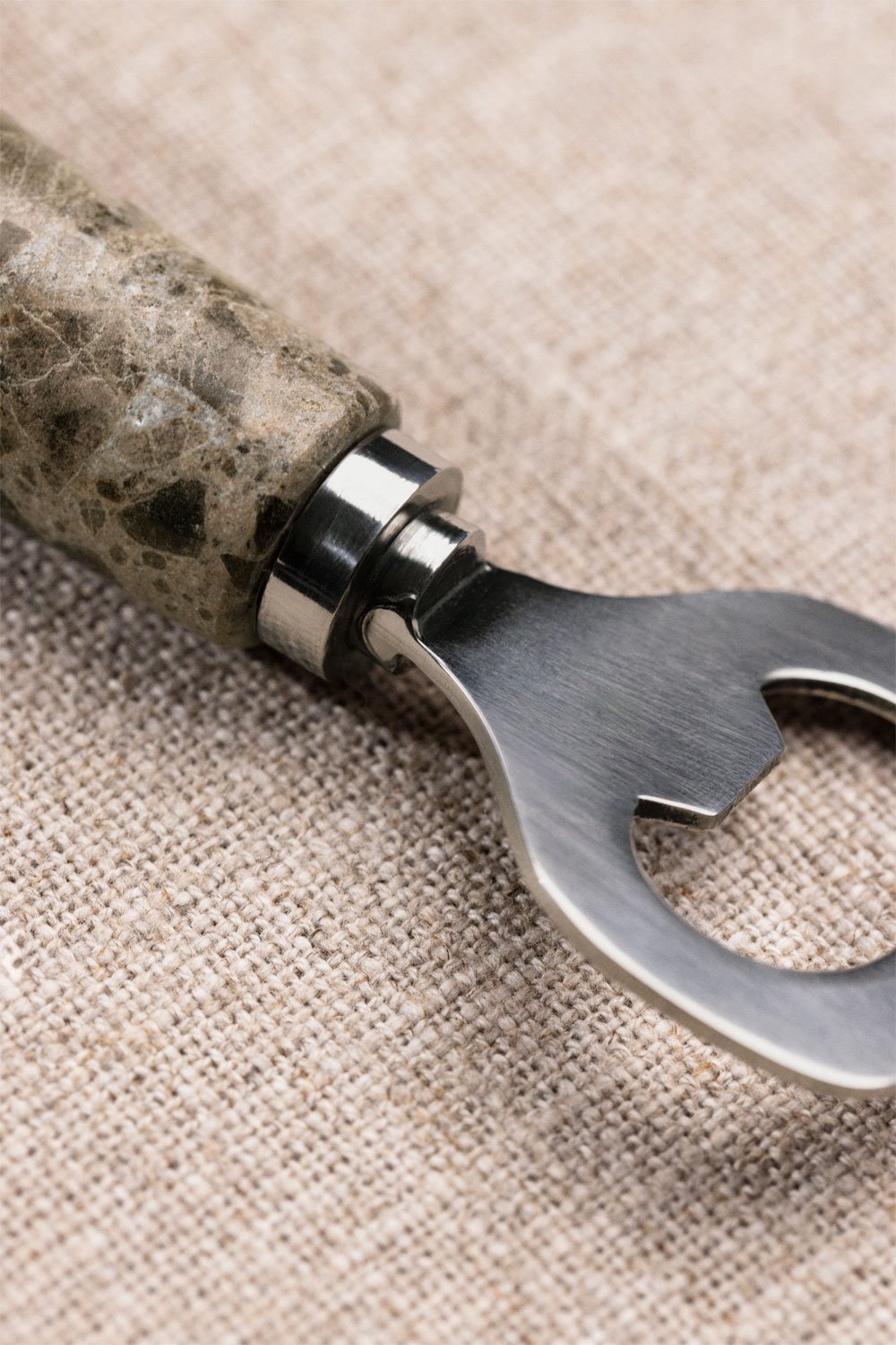 Calven marble and steel bottle opener, gallery image 2