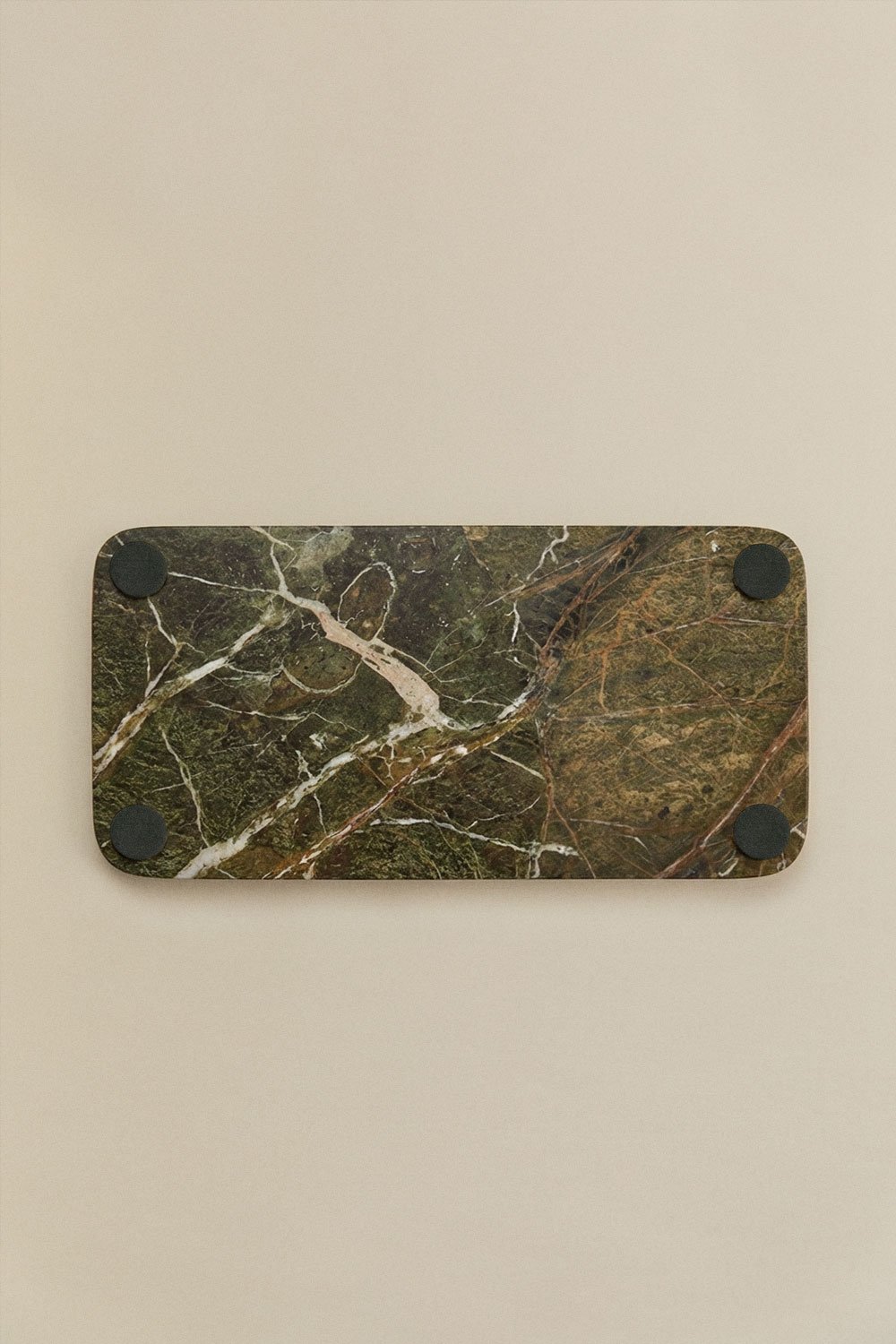 Rectangular decorative tray 40x20 cm in Zairex marble, gallery image 6
