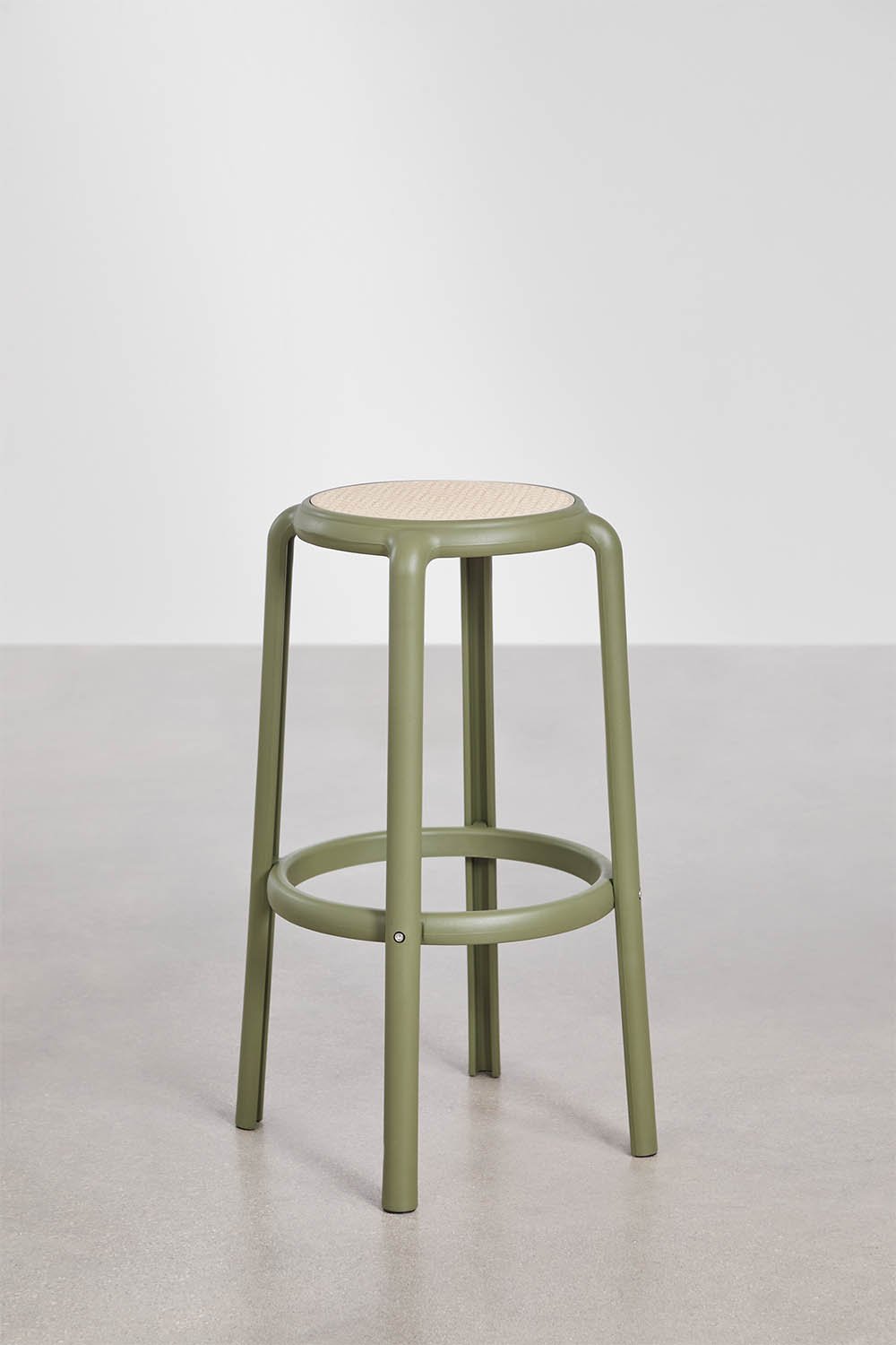 Pack of 4 Omara high stools, gallery image 1
