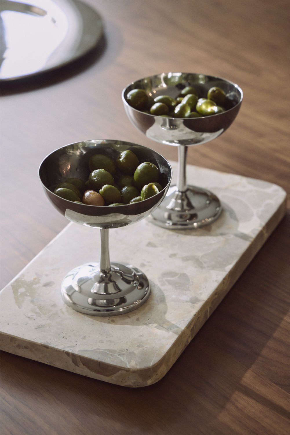 Morrow 20 cl stainless steel cocktail glass set of 2, gallery image 1