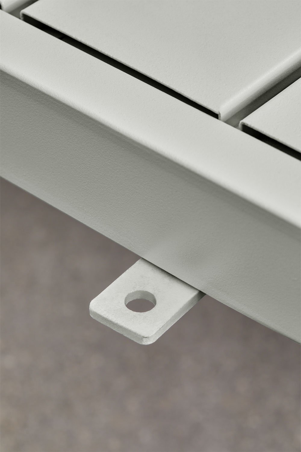 Marietta steel side table for sun lounger, gallery image 5