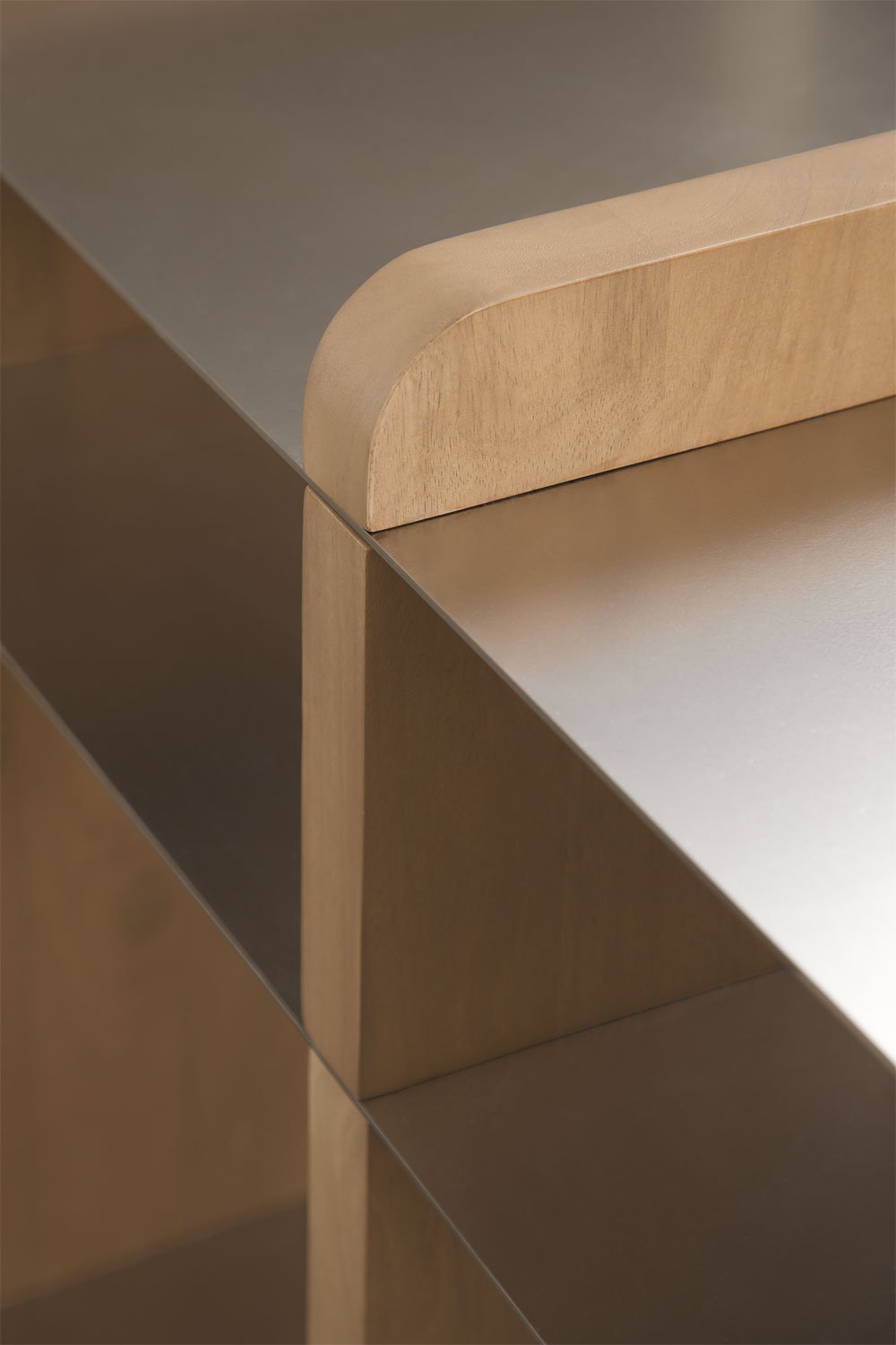 Tokyo sideboard 150x40 cm in mango wood and steel, gallery image 5