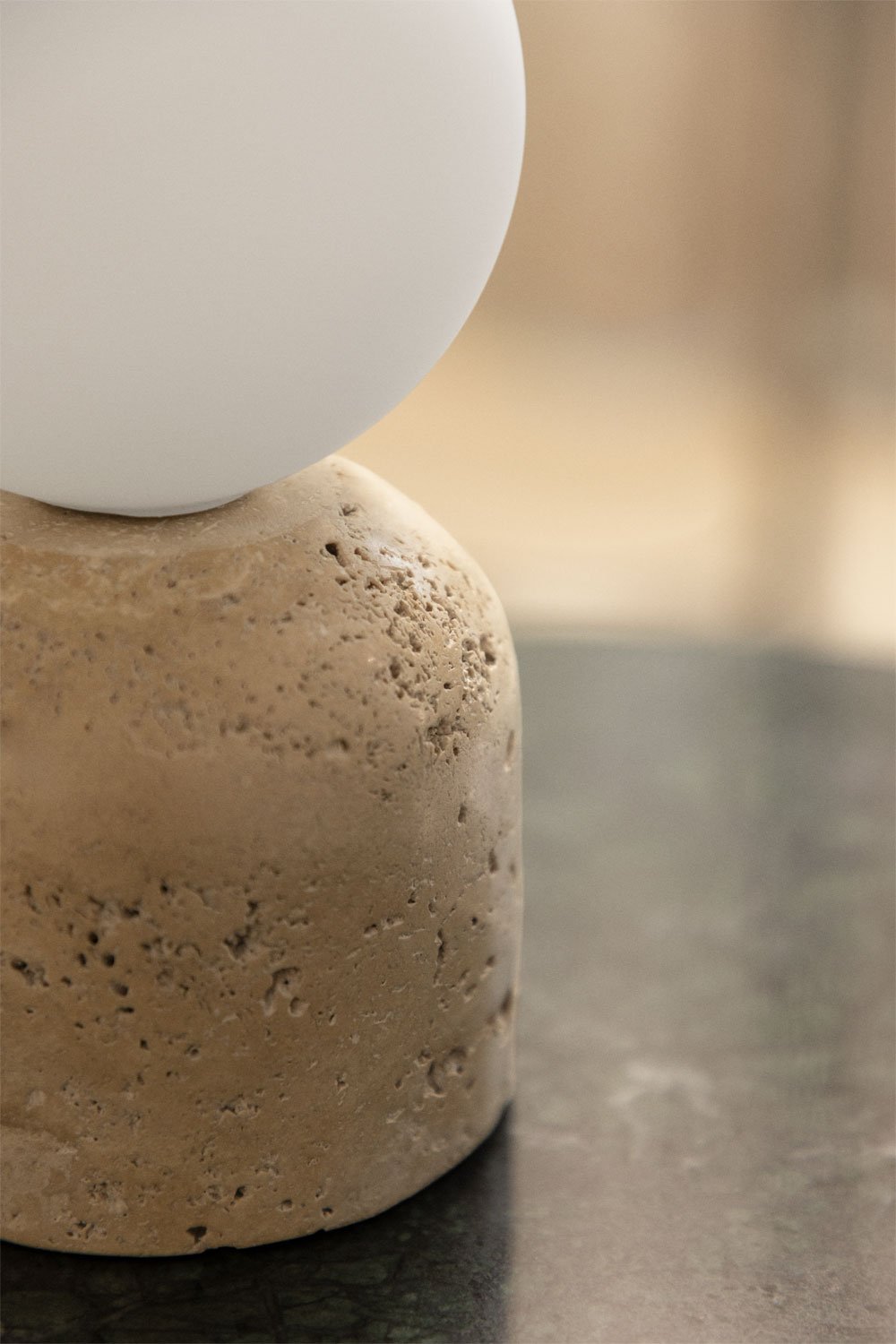 Tumkur natural stone table lamp, gallery image 2