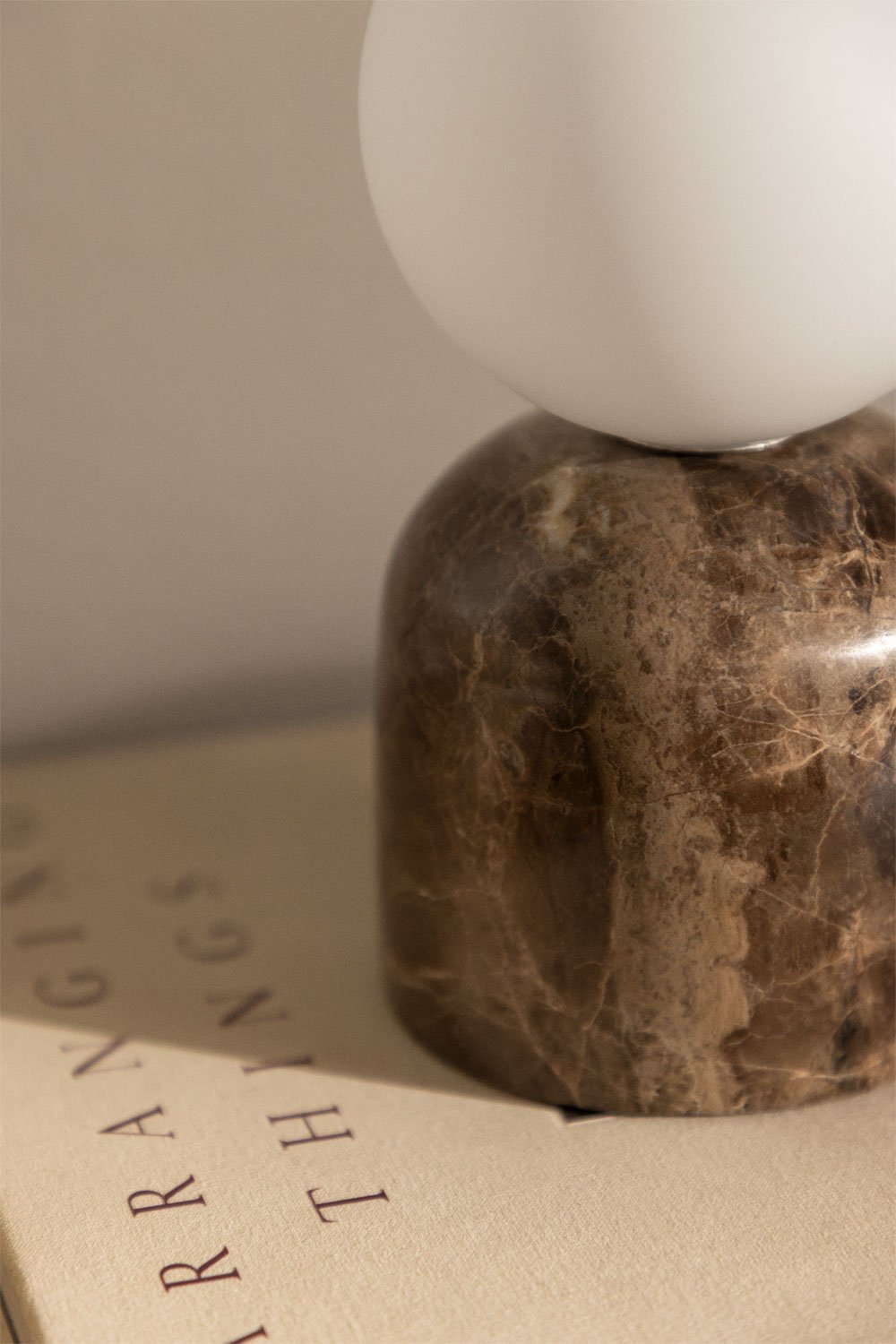 Tumkur natural stone table lamp, gallery image 2