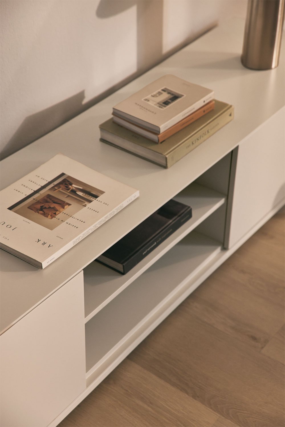 Kivora MDF TV cabinet, gallery image 2