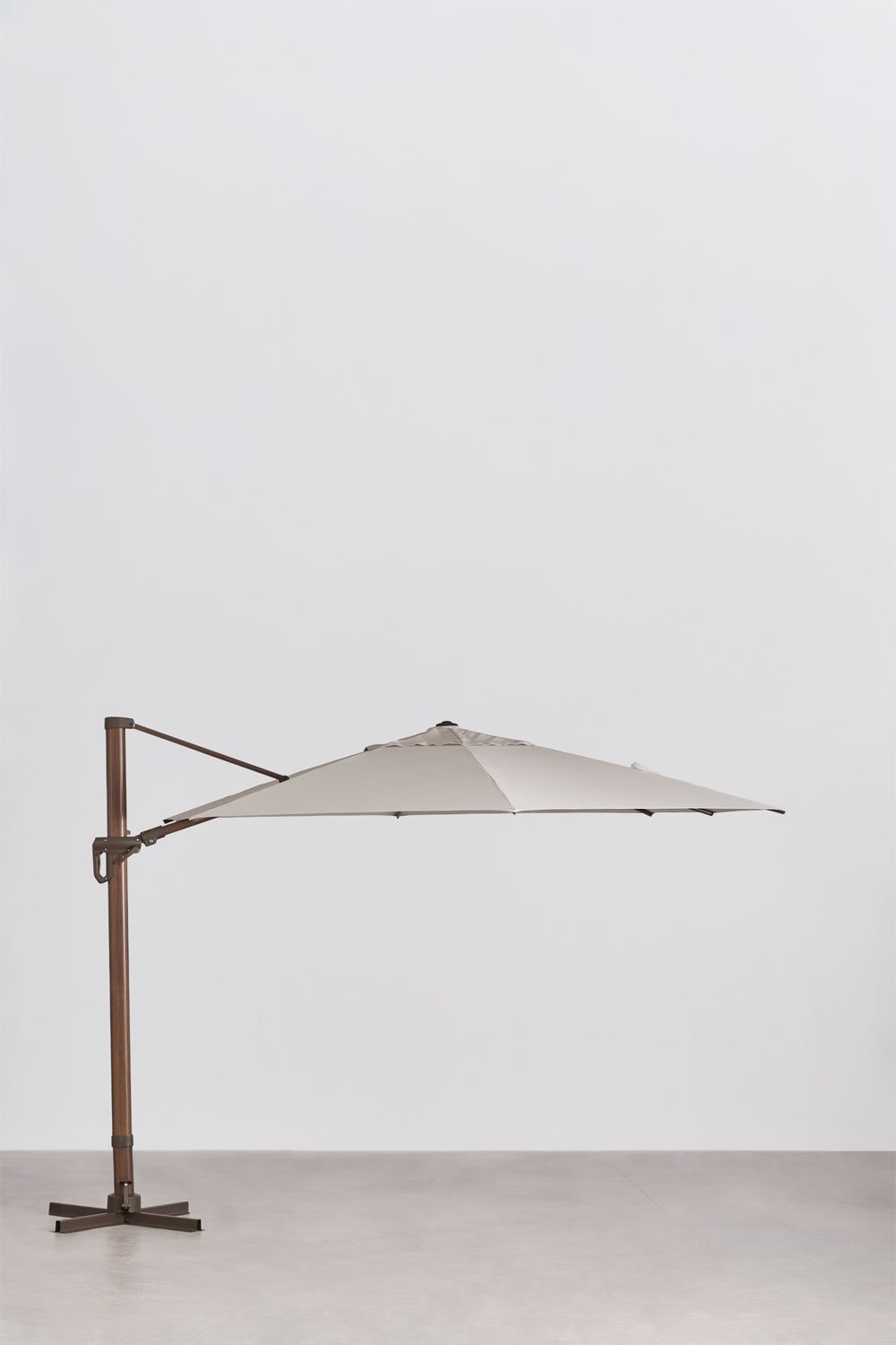 Cannes fabric and aluminum umbrella, gallery image 1