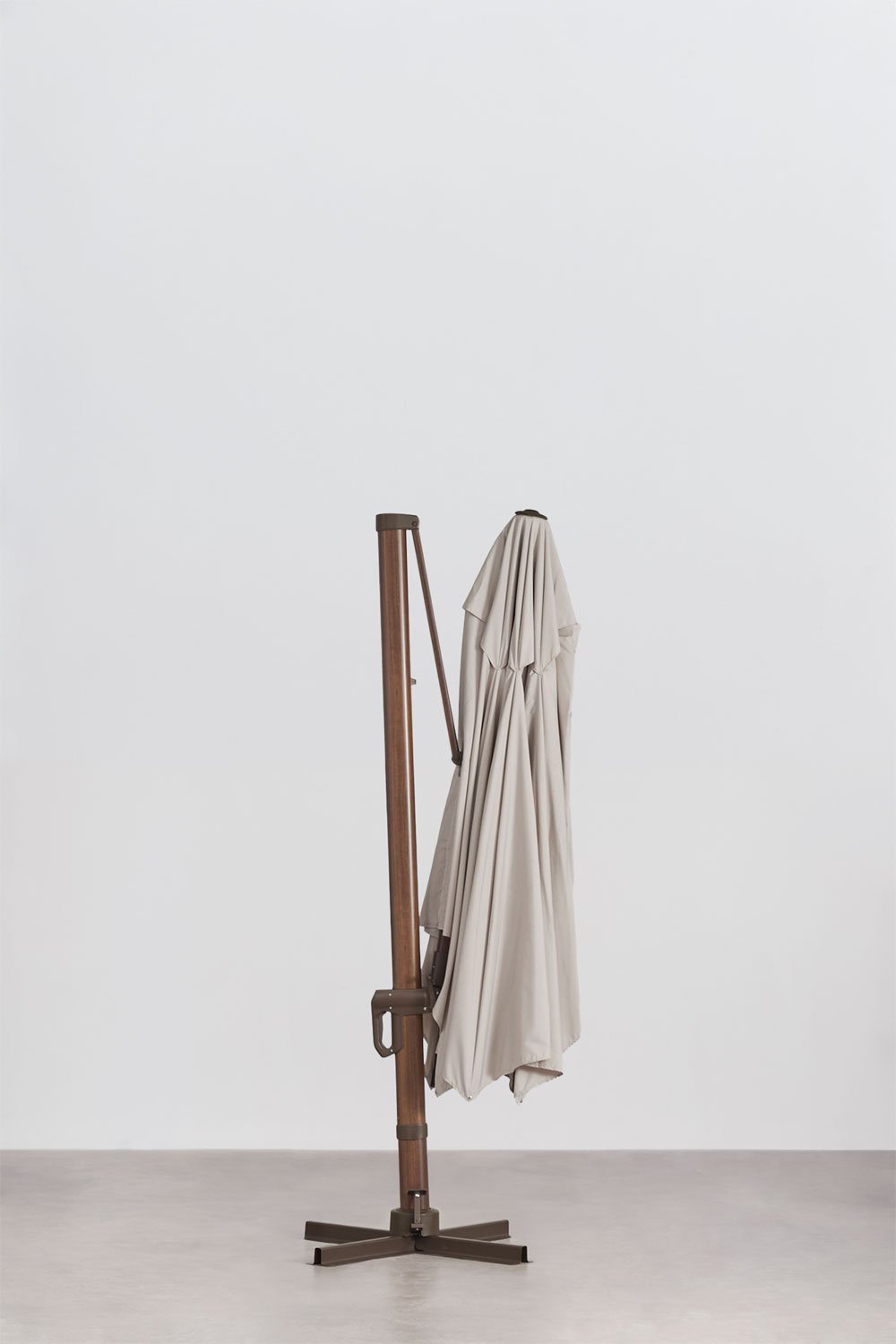 Cannes fabric and aluminum umbrella, gallery image 5