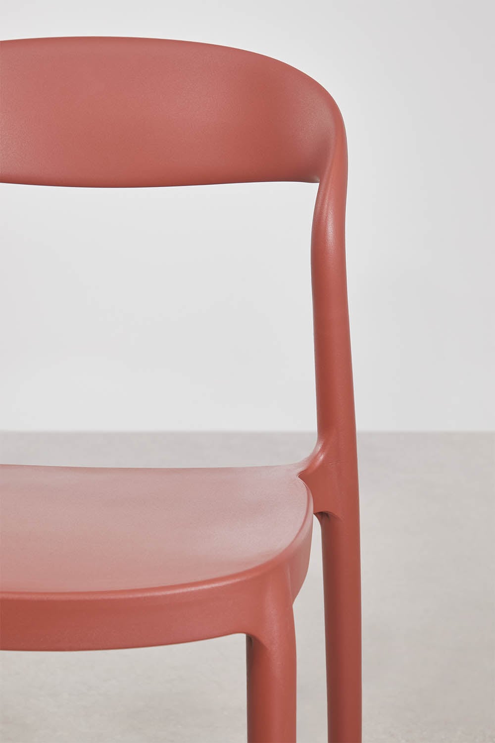 Pack of 2 stackable Brenza polypropylene garden chairs, gallery image 6