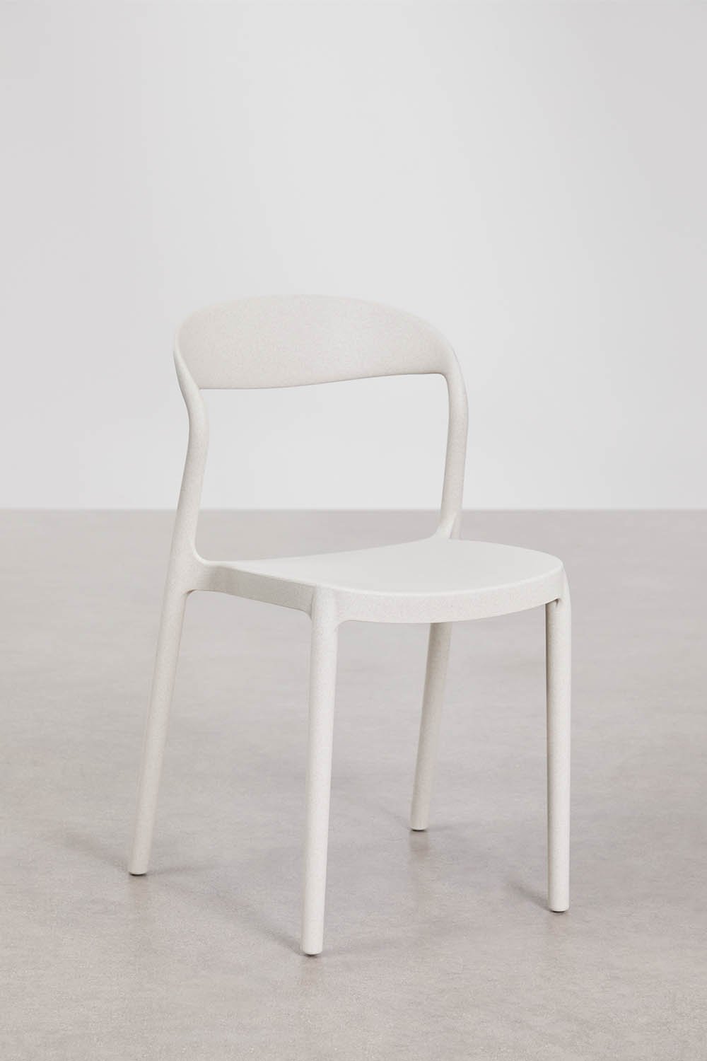 Pack of 2 stackable Brenza polypropylene garden chairs, gallery image 3