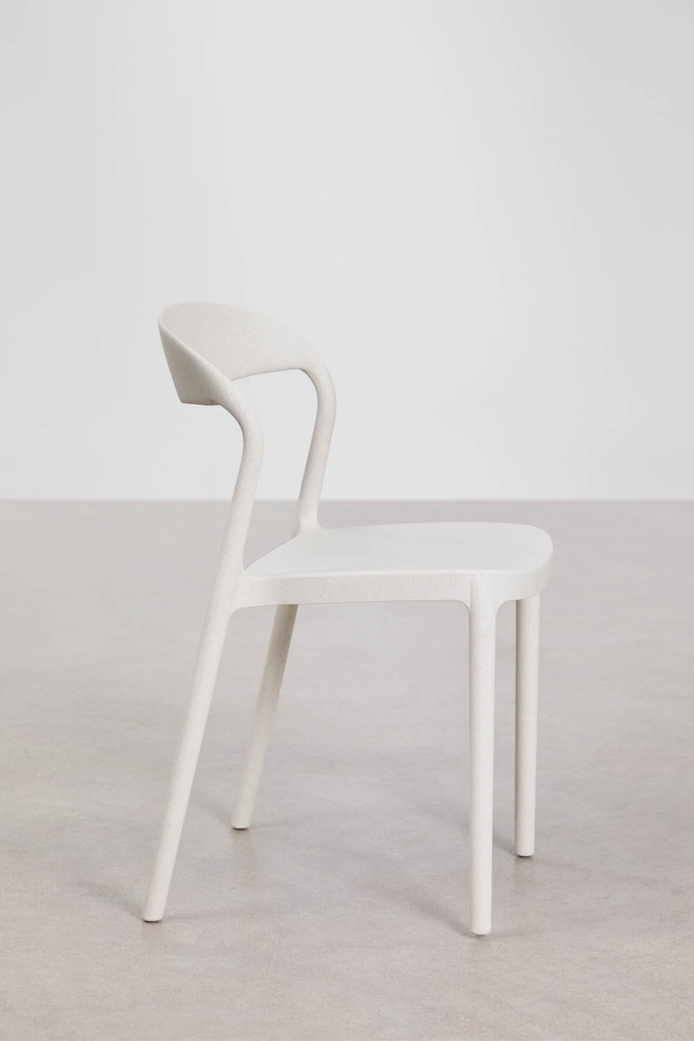 Pack of 2 stackable Brenza polypropylene garden chairs, gallery image 4