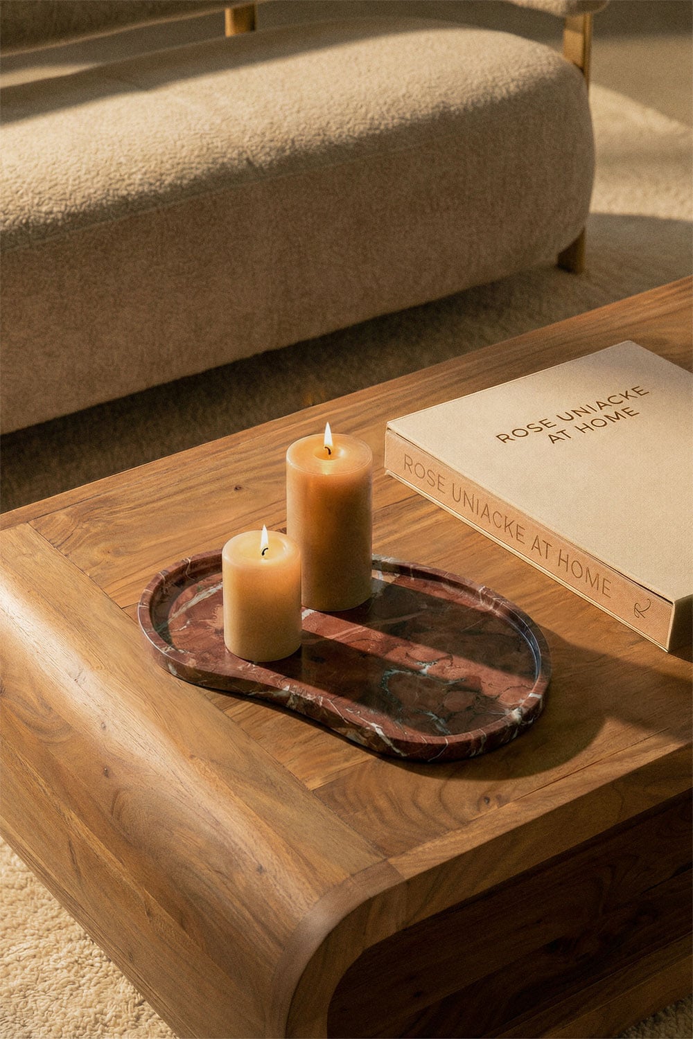 Orivando marble decorative tray, gallery image 1